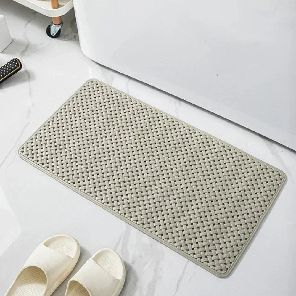 Non-Slip Shower Mat with Grip Design | Extra Traction on Wet Surfaces | Easy to Position and Remove