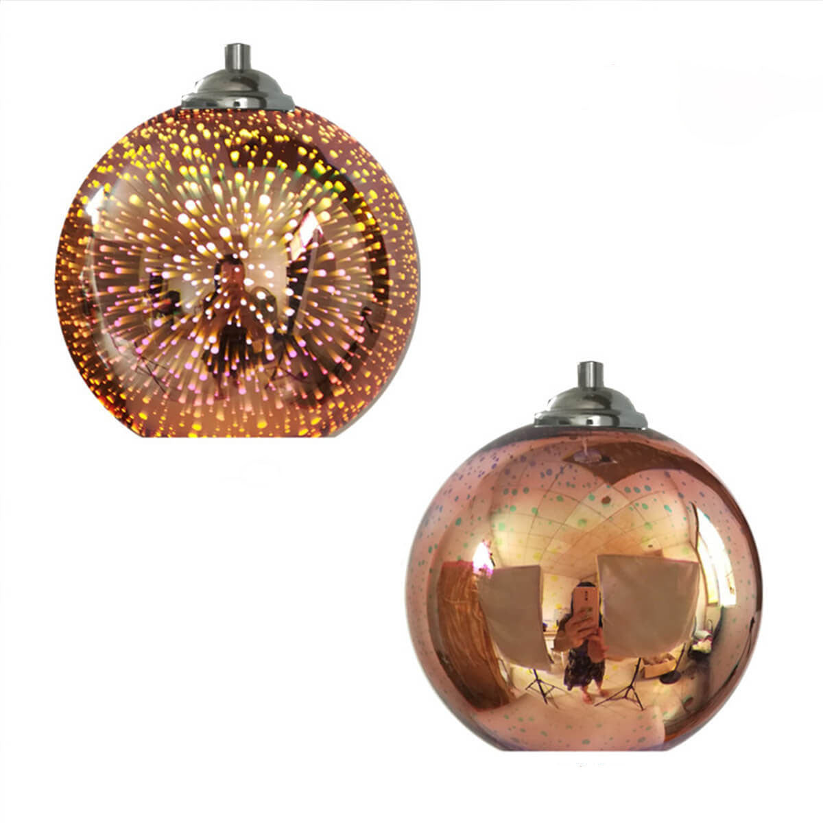 3D Firework Pendant Light | Layered Colorful Design | A Bold Ceiling Statement for Living Rooms and Dining Areas