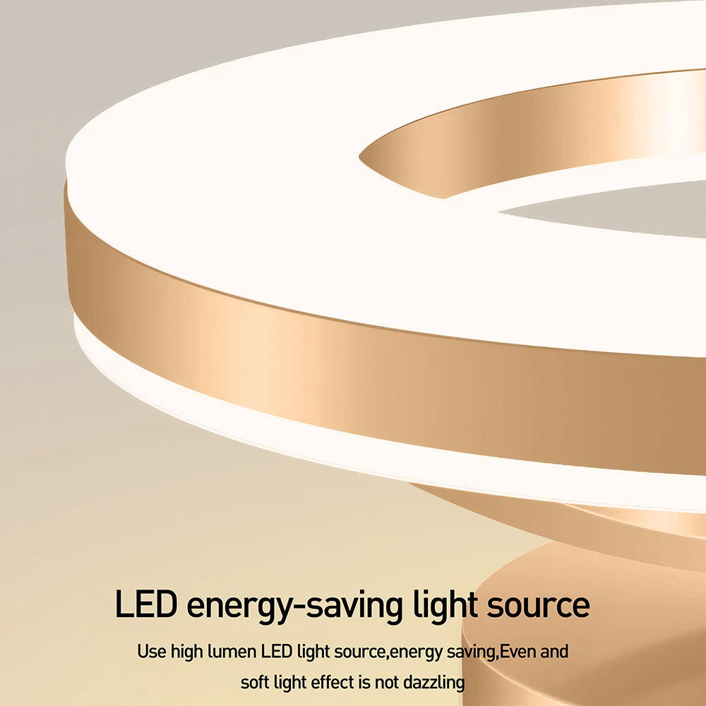 Modern LED Ceiling Light | 3 Sizes and 3 Finishes Available | Flush Mount with Cool, Warm, or 3-Color Switch
