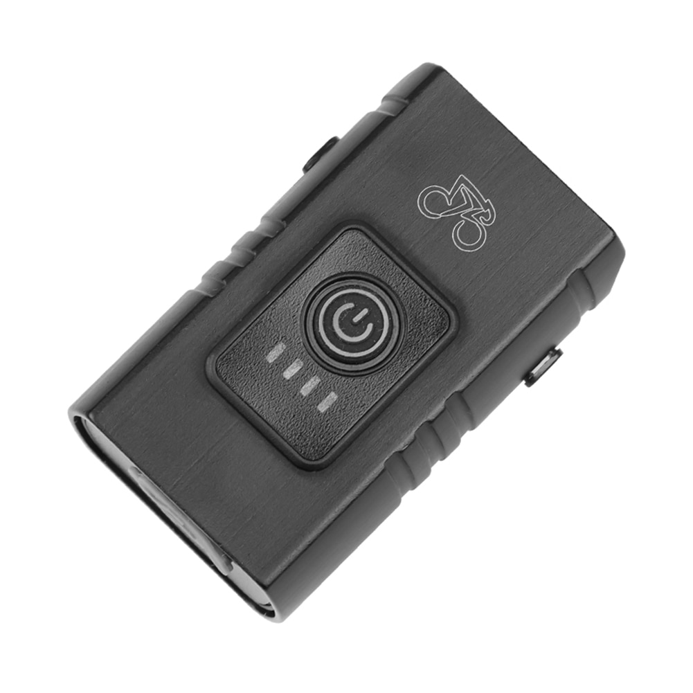 USB Rechargeable Bike Light for Handlebars | 1000 mAh Battery with Six Modes | Doubles as an Emergency Flashlight