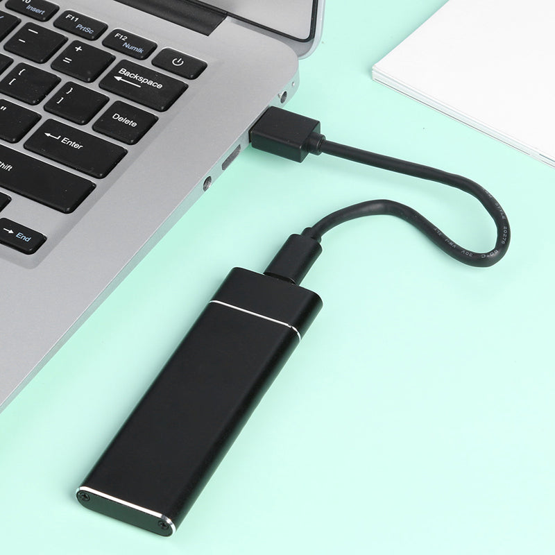 64 GB Portable External Hard Drive for Backup | Works with Windows, macOS and Linux | Ultra Thin Case in Four Colors