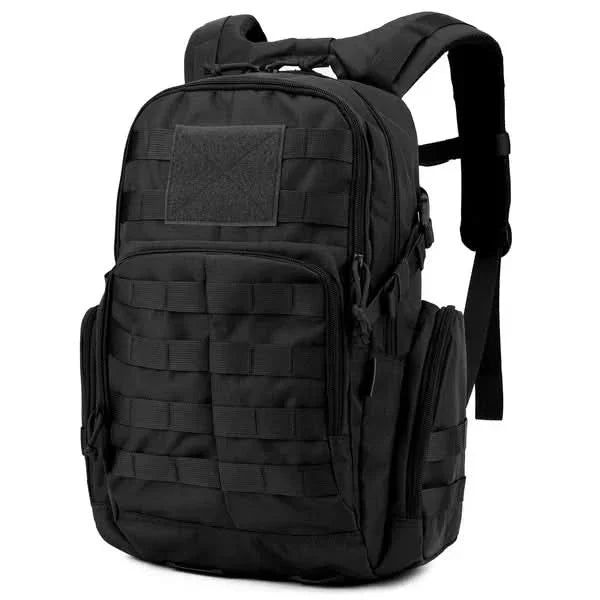 Tactical Backpack Water-Resistant Synthetic Material | 6.6 Gallon Capacity | Molle Webbing for Hiking, Travel, and Daily Carry