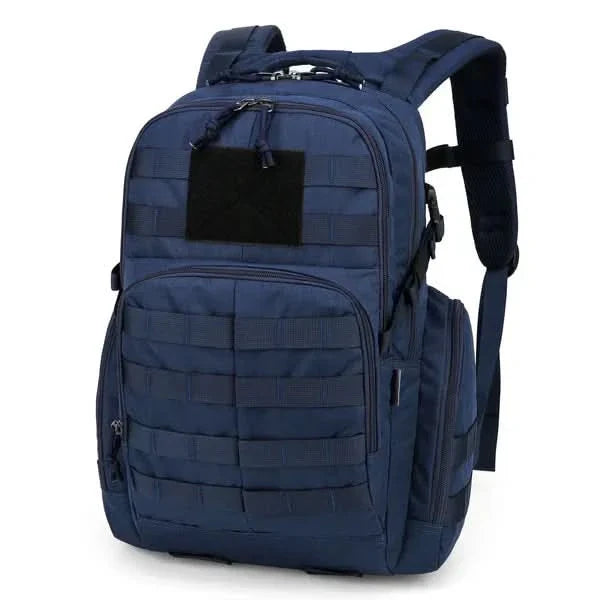 Tactical Backpack Water-Resistant Synthetic Material | 6.6 Gallon Capacity | Molle Webbing for Hiking, Travel, and Daily Carry
