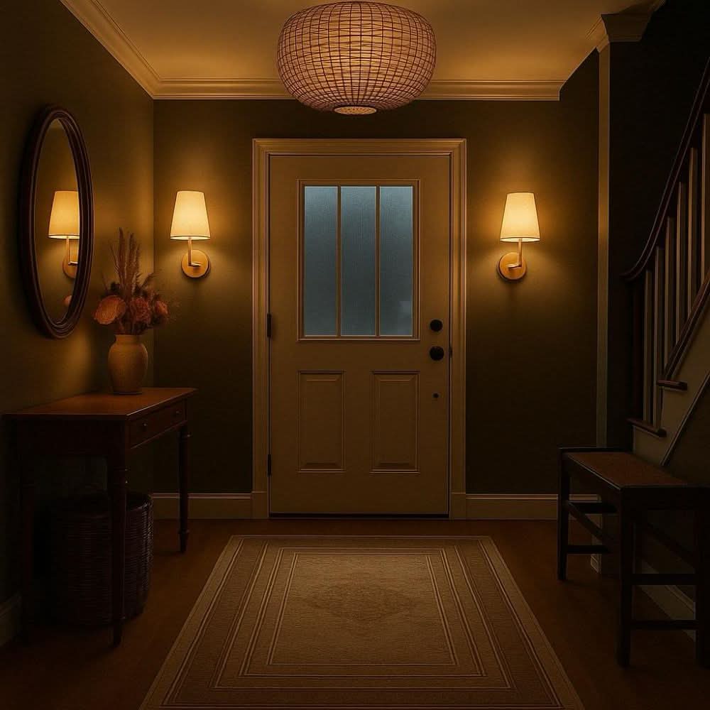 Wireless Wall Sconce Lights 2-Pack | Remote Control Included | No Wiring Needed for Bedrooms and Hallways