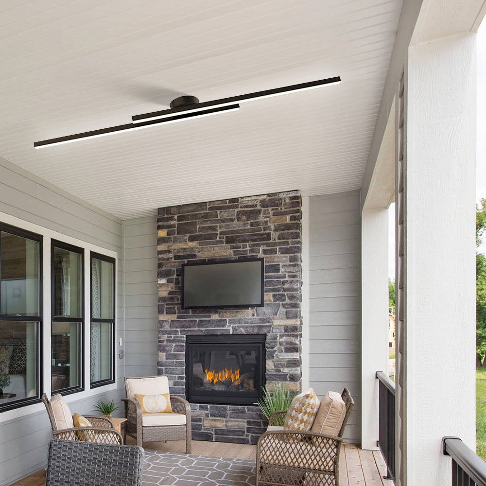 Modern Aluminum LED Ceiling Light | Slim Circular Design | Consistent Illumination for Living Rooms and Bedrooms