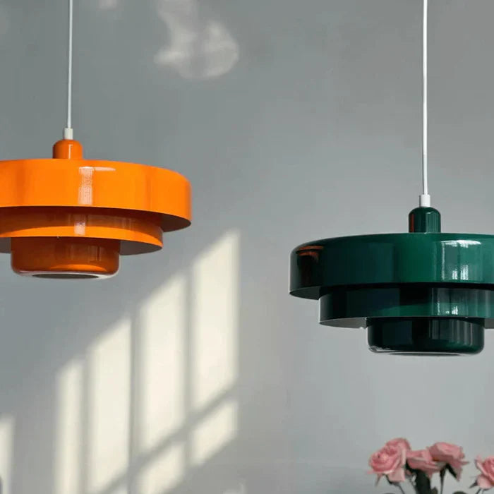 Vintage LED Pendant Light | Built-In LED, No Bulb Needed | Ideal for Kitchens, Dining Rooms, and Living Rooms