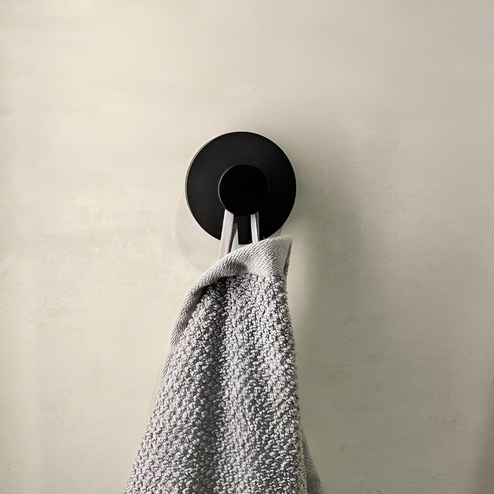 Shower Hooks with Grip Lock Design | Compact, Space-Saving Size | Organizes Loofahs and Bathroom Accessories