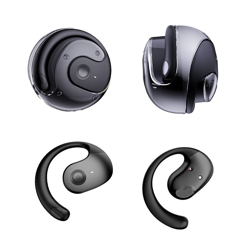 Open Ear Wireless Earbuds with Bluetooth 5.4 | Music and Game Modes, Call Noise Reduction | 3 Colors, Clip On Fit