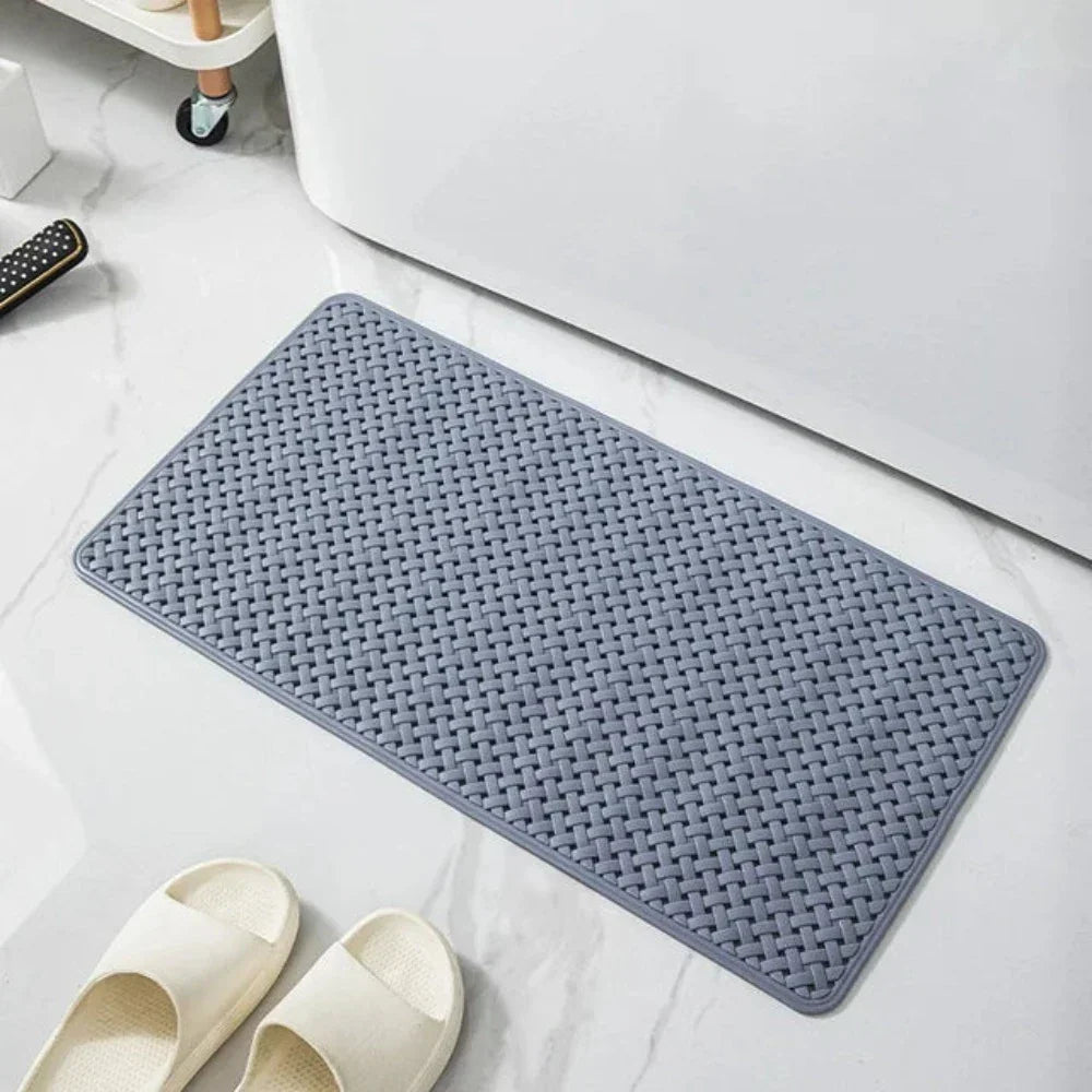 Non-Slip Shower Mat with Grip Design | Extra Traction on Wet Surfaces | Easy to Position and Remove
