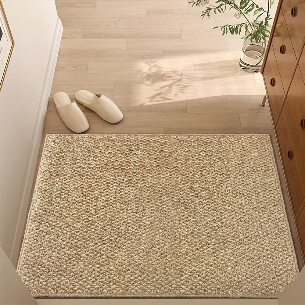 Absorbent Indoor Outdoor Door Mat | Washable with Non-Slip Backing | Low-Profile Design for Front Doors and Patios