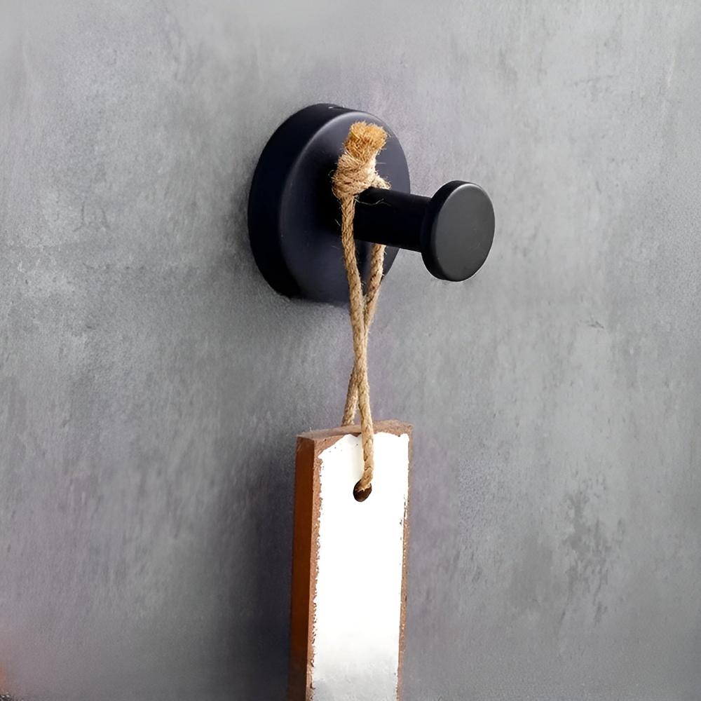 Shower Hooks with Grip Lock Design | Compact, Space-Saving Size | Organizes Loofahs and Bathroom Accessories