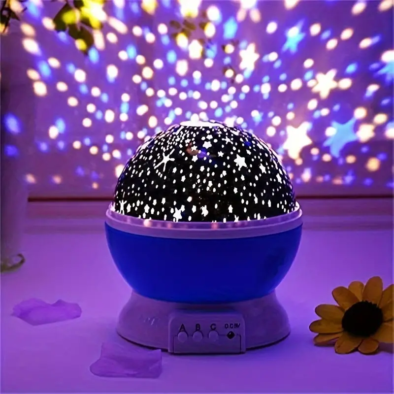 Star Projector Night Light | Available in 2 Colors | Creates a Calming Starry Sky for Bedrooms and Nurseries