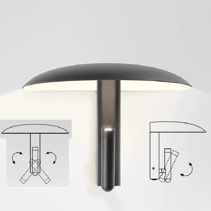 Minimalist Mushroom Wall Lamp | Soft Playful Accent | Cozy Ambient Glow for Any Room