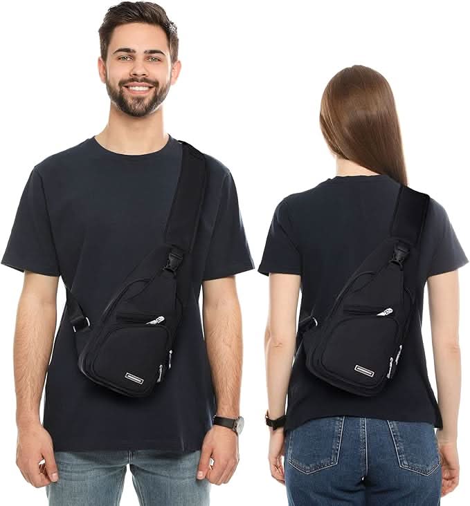 Waterproof Sling Bag with Crossbody Design | Single-Strap, Hands-Free Carry | Keeps Essentials Dry While Traveling