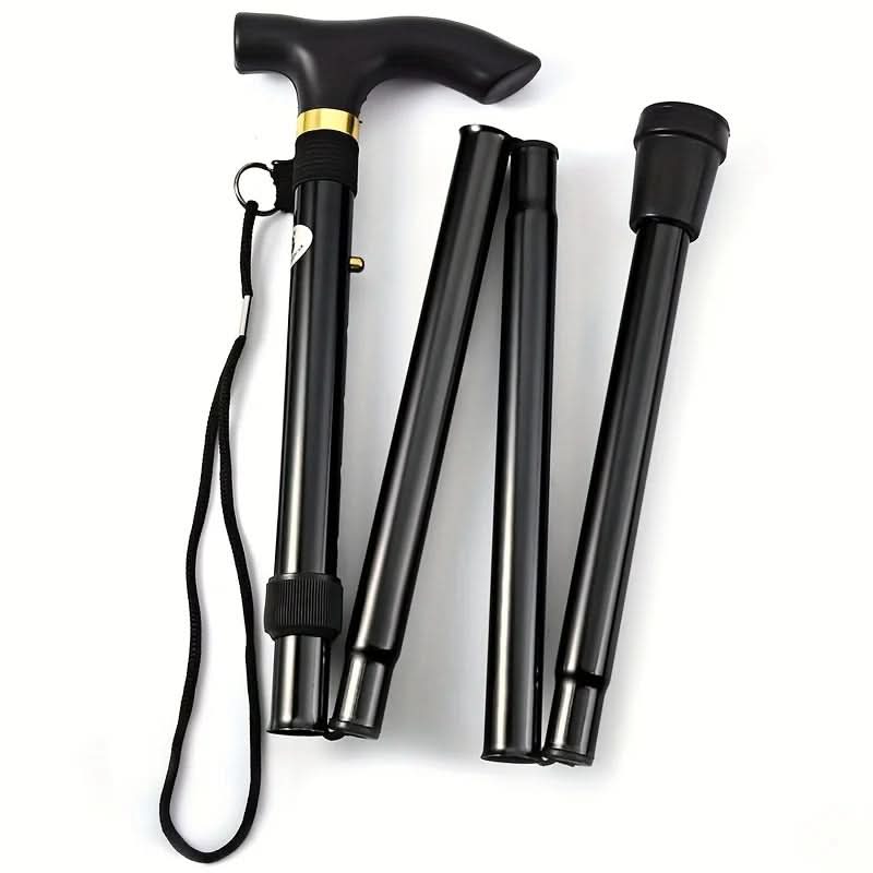 Telescopic Folding Walking Stick | Adjustable, Lightweight Design | Compact Support for Daily Walks and Hikes