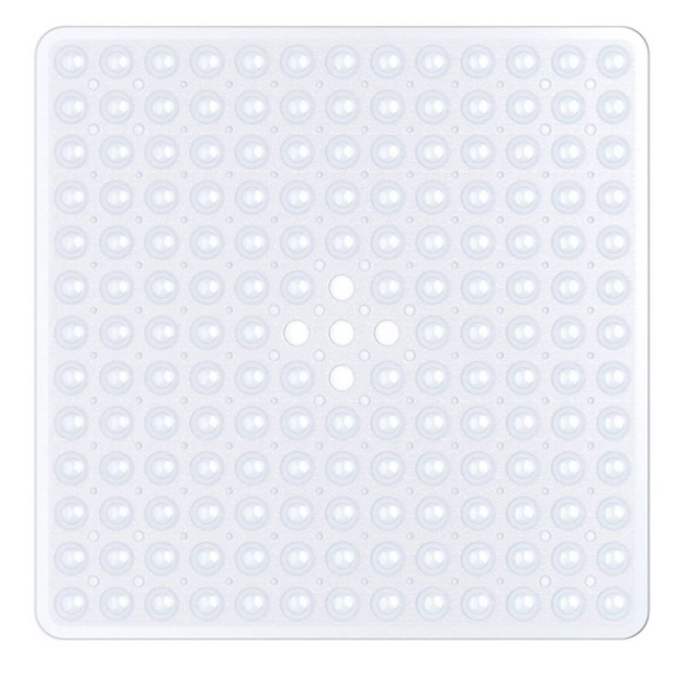 Non-Slip Suction Bath Mat | Suction Base for Secure Placement | Stable Footing for Showers and Bathtubs