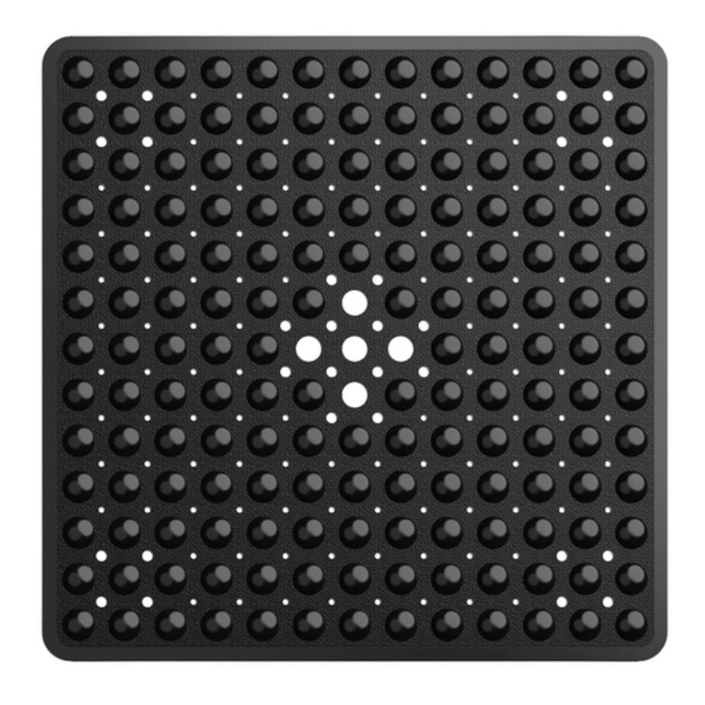 Non-Slip Suction Bath Mat | Suction Base for Secure Placement | Stable Footing for Showers and Bathtubs