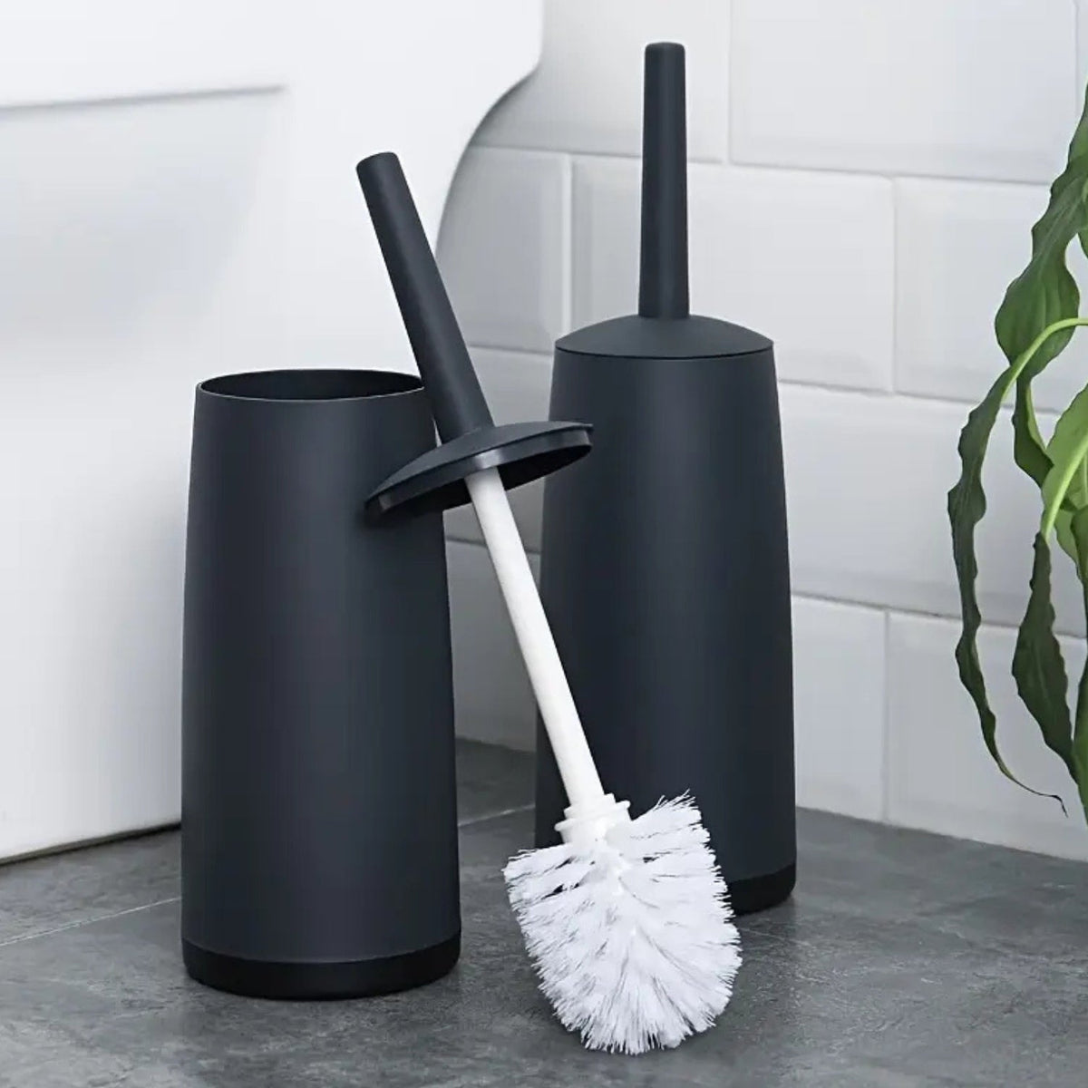 Modern Toilet Brush and Scrubber | Clean Bathroom-Friendly Design | Practical Everyday Cleaning Tool