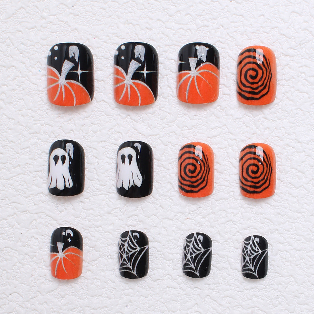 Halloween Press-On Nails | Available in Jelly, Kleber | Glue-Free Application in Minutes for Parties and Nights Out