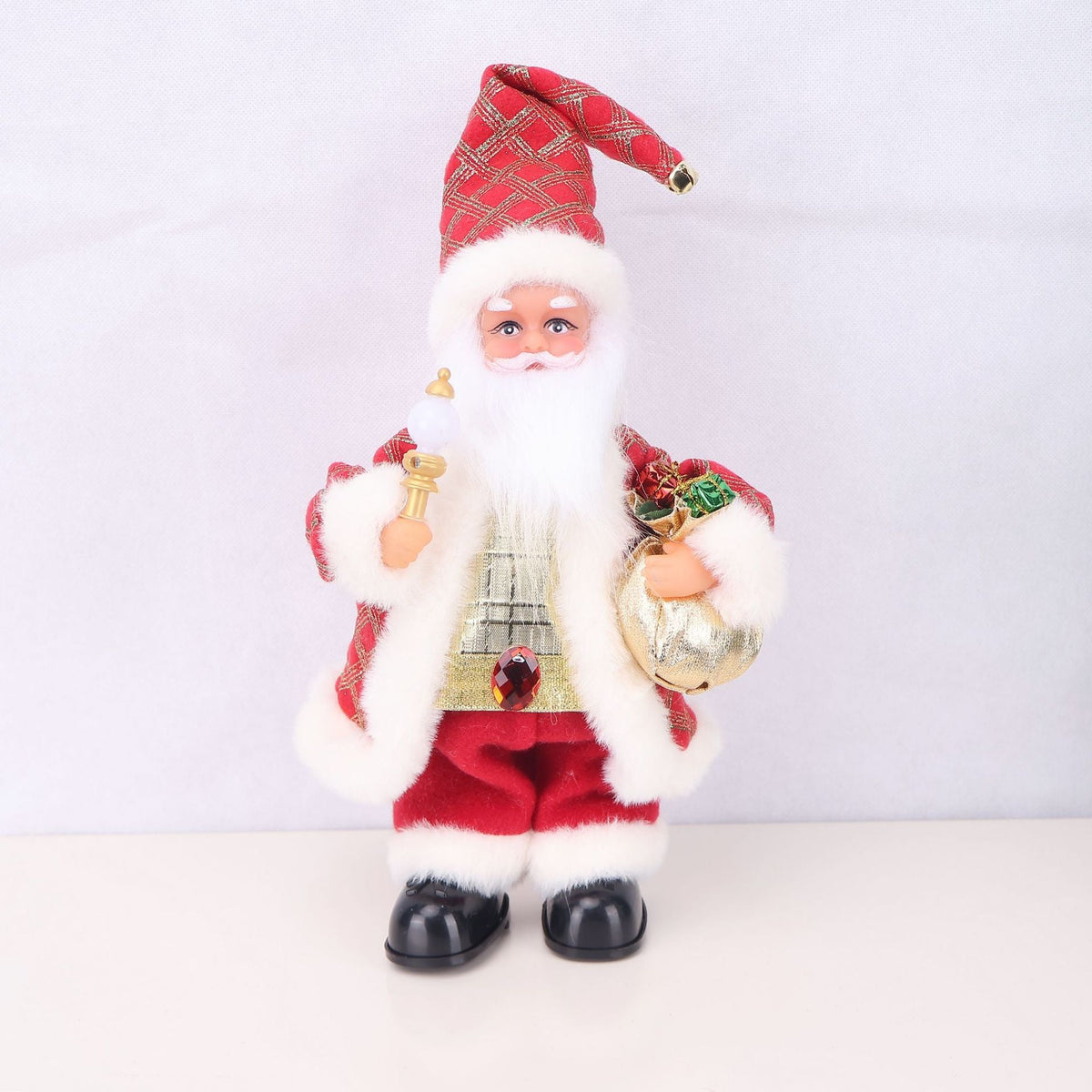 Santa Claus Figurine Christmas Decoration for Home Display