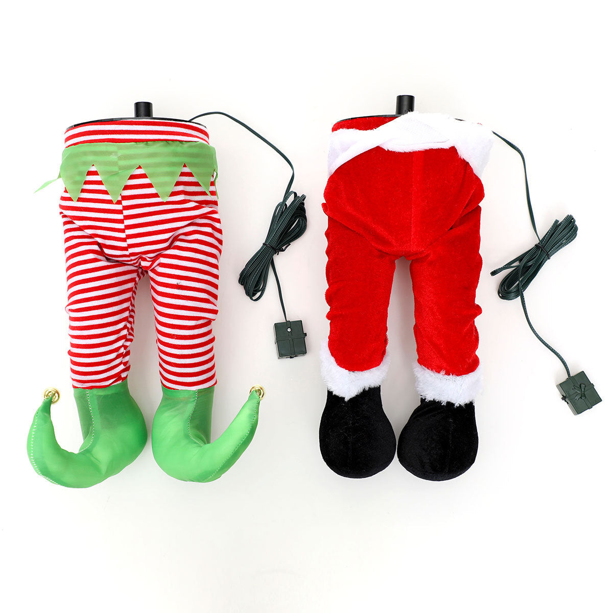 Christmas Tree Decorations Elf Legs Ornament with Striped Pants