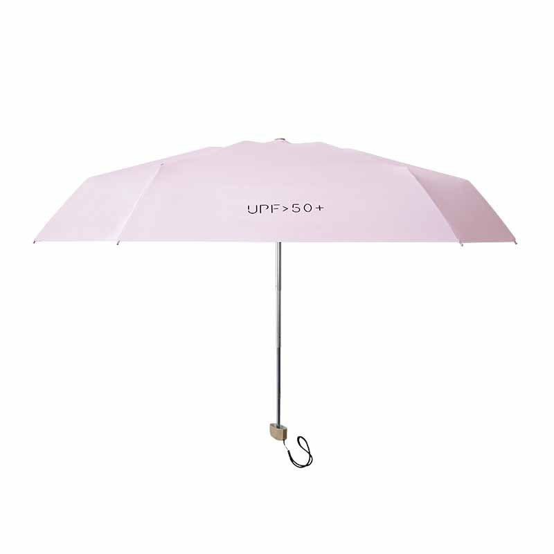 Women's Compact Folding Sun Umbrella with UPF 50+ Canopy | Light Enough for a Handbag | 11 Colors