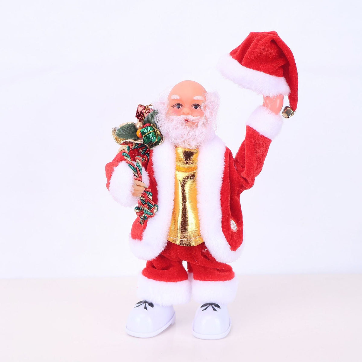 Santa Claus Figurine Christmas Decoration for Home Display
