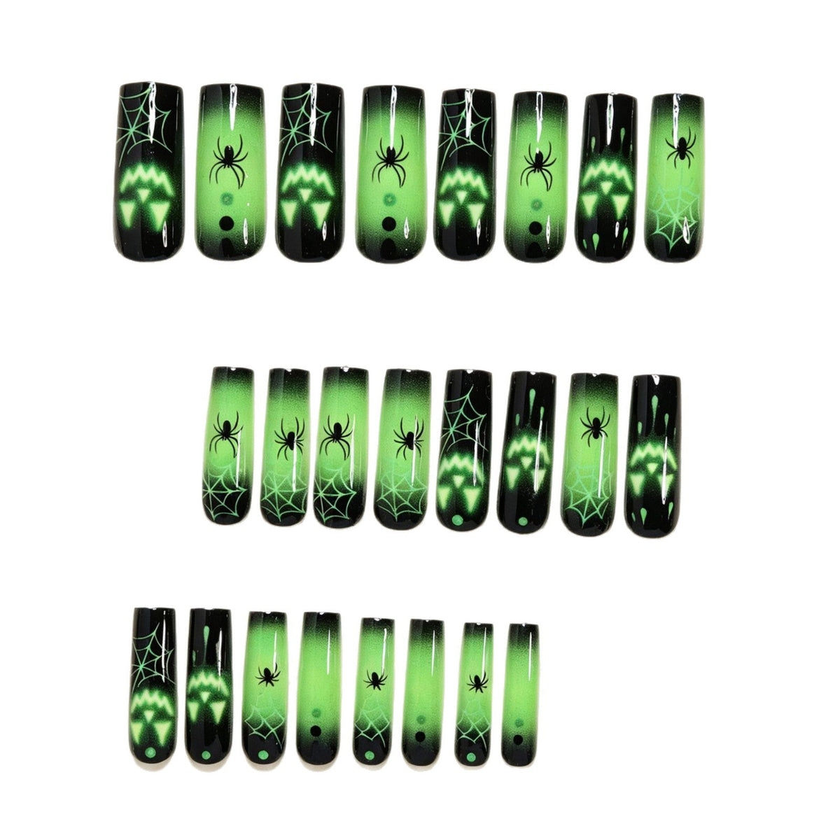 Halloween Press-On Nails | Available in Jelly | Glue-Free Application in Minutes for Parties and Nights Out