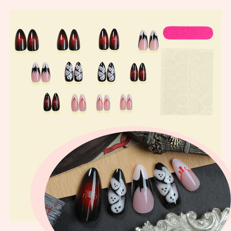 Halloween Press-On Nails | Available in Unbekannt | Glue-Free Application in Minutes for Parties and Nights Out