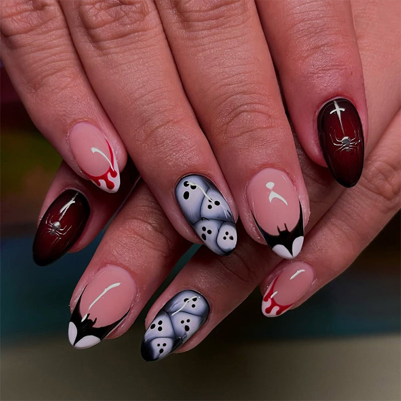 Halloween Press-On Nails | Available in Unbekannt | Glue-Free Application in Minutes for Parties and Nights Out
