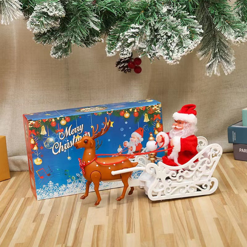 Climbing Santa Claus Figurine Christmas Decorations