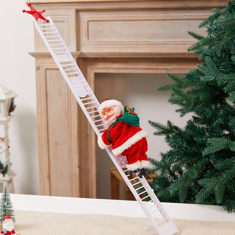 Climbing Santa Claus Figurine Christmas Decorations