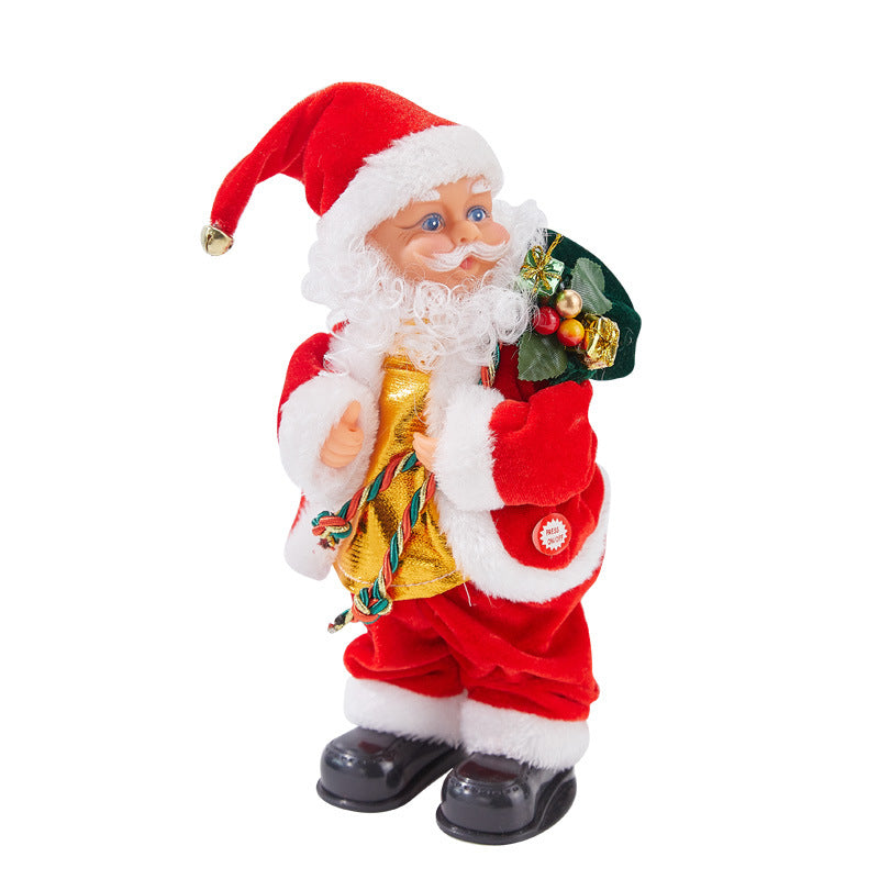 Climbing Santa Claus Figurine Christmas Decorations