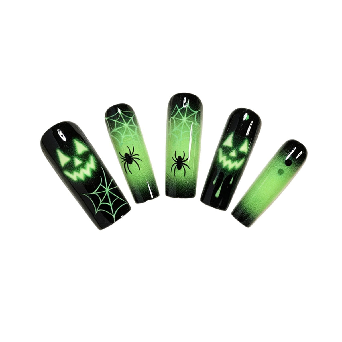 Halloween Press-On Nails | Available in Jelly | Glue-Free Application in Minutes for Parties and Nights Out