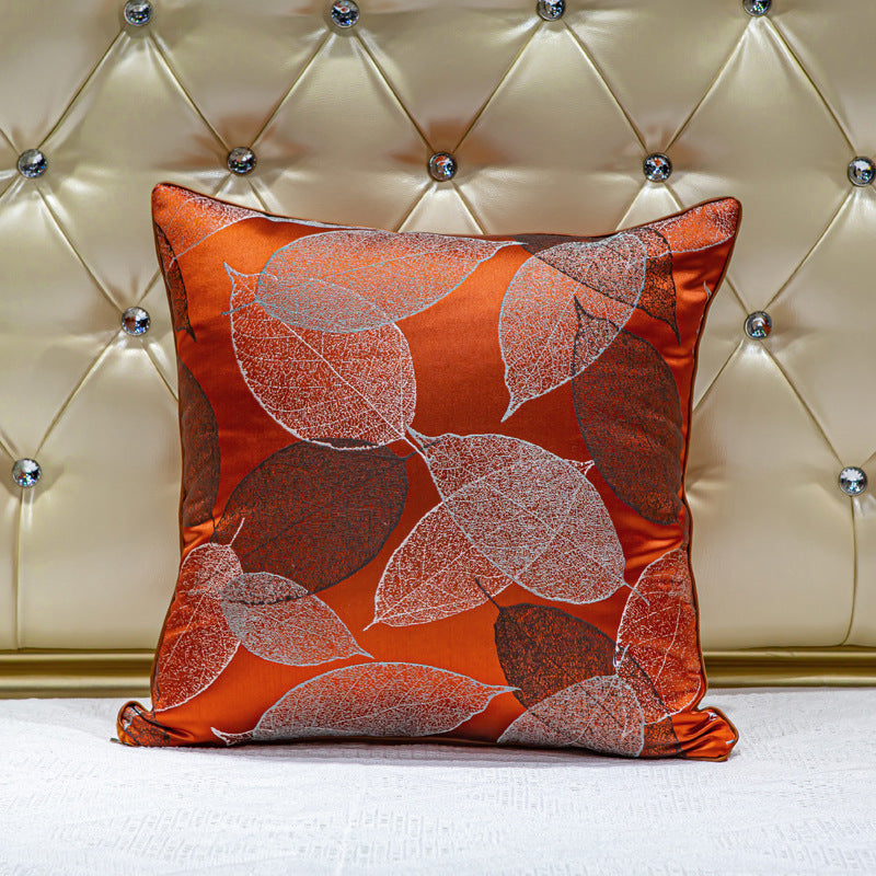 Woven Texture Throw Pillow with Piped Edge | Vertical Stripe Pattern for a Sofa, Bed or Chair | 13 Colors