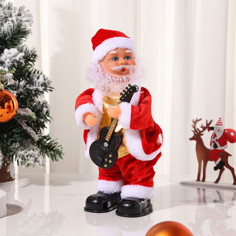Christmas Santa Claus Figurine Doll for Holiday Decorations