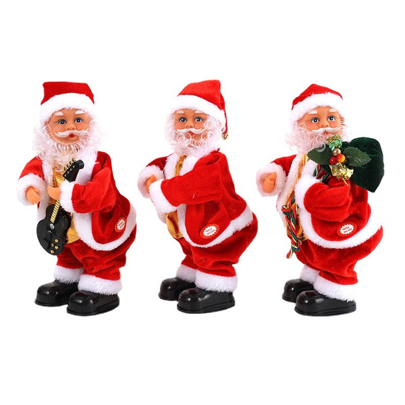 Christmas Santa Claus Figurine Doll for Holiday Decorations