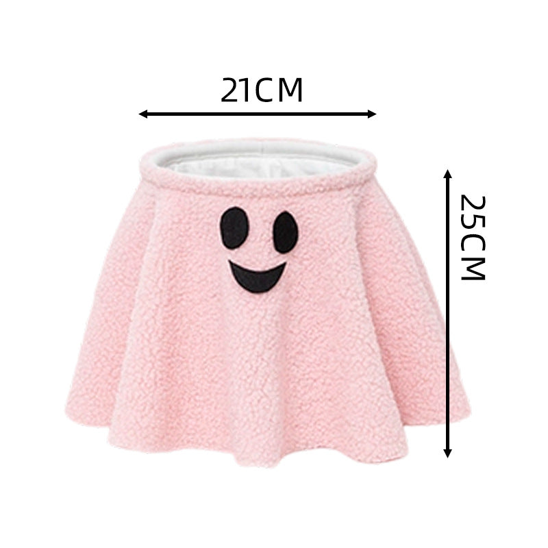 Halloween Ghost Decorative Basket | Available in 4 Colors | Holds Treats and Decorations, Then Stores Them After
