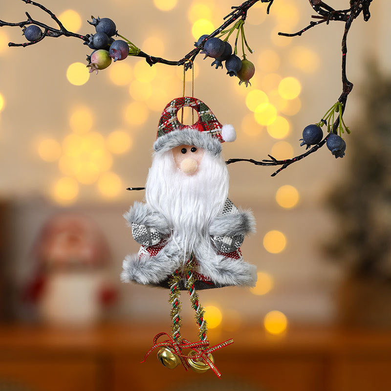 Felt Snowman Christmas Ornament with Scarf and Hat | Hanging Tree Accent in 30 Designs | Soft Indoor Holiday Decorations