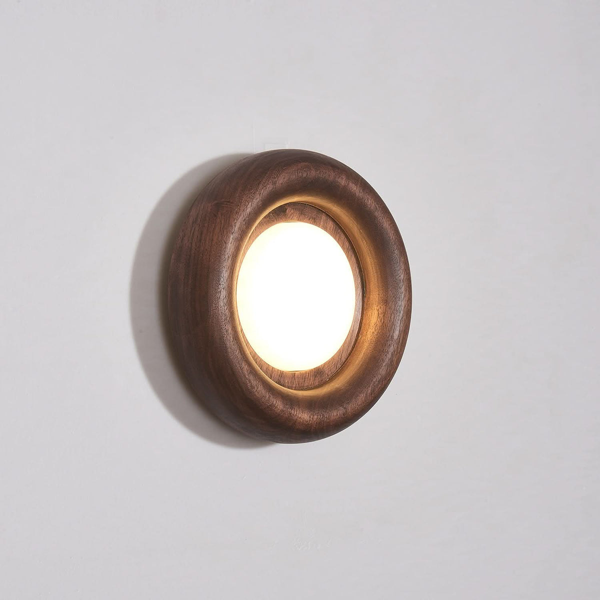 LED Wall Light Wooden Frame