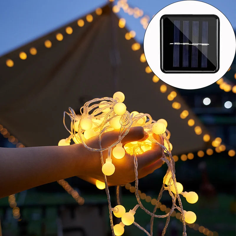 Solar Garden String Lights