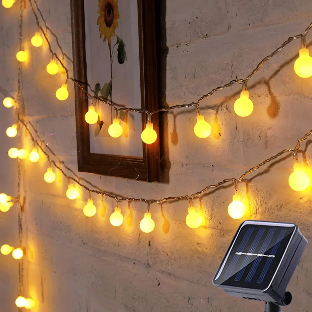 Solar Garden String Lights