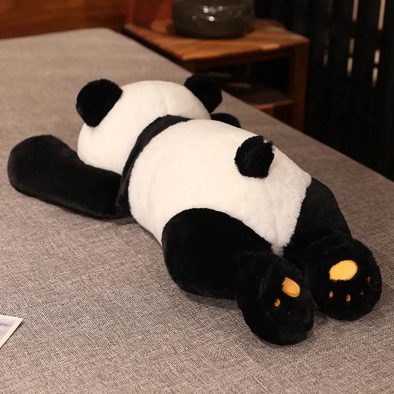 Giant Panda Plush Cushion in Large Format | Soft Filled Interior | Comfortable Support for Beds, Sofas, and Floors