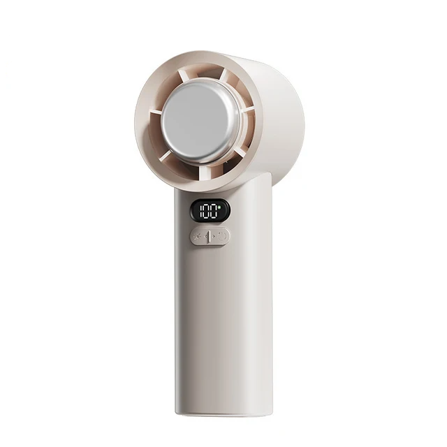 Portable Rechargeable Handheld Fan | 3 Speed Settings | Compact Design for Travel, Commuting, and Outdoor Use