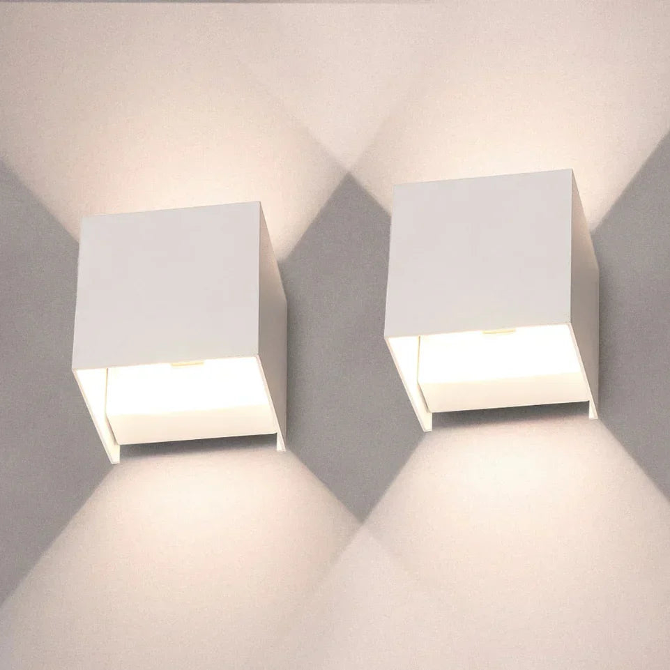 Cube LED Wall Light