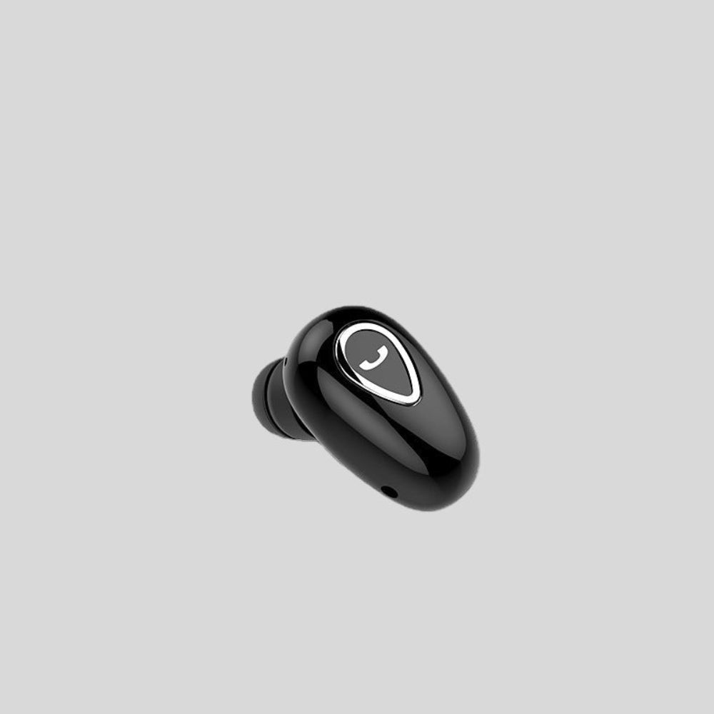 Single Ear Bluetooth Earbuds, Mini and Invisible | Wireless Headset with Condenser Mic | USB Rechargeable 50 mAh