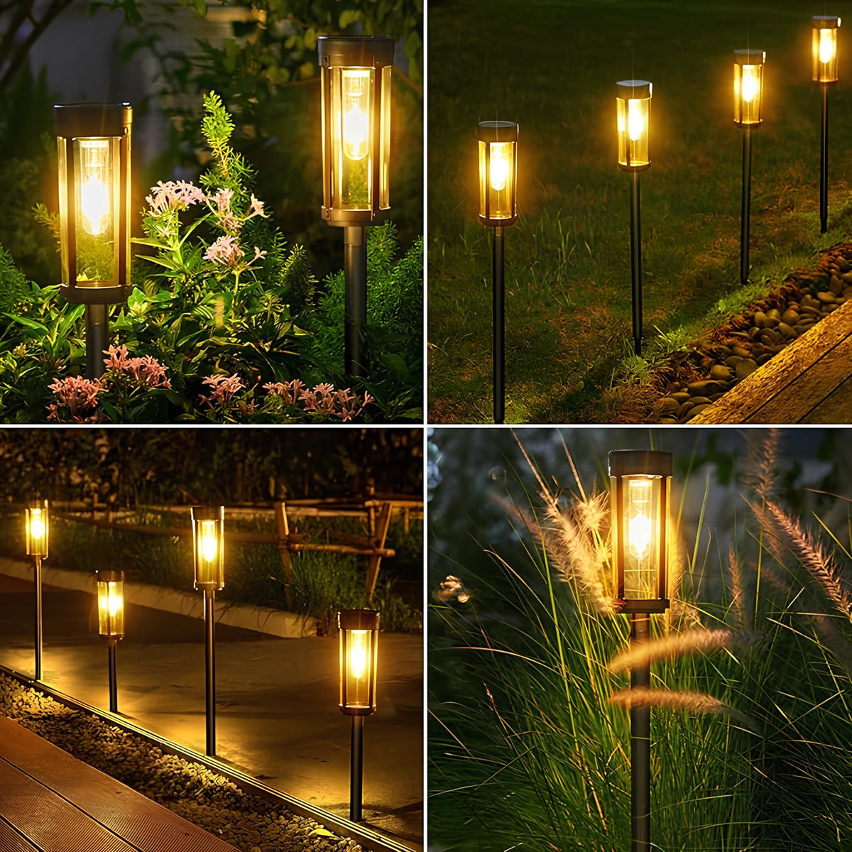 Solar Torch Lights Outdoor Garden