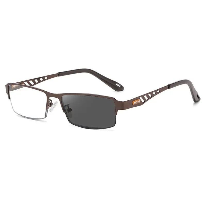 Photochromic Reading Glasses That Darken in Sunlight | Multifocal or Single Vision with a Blue Light Filter | Three Colors
