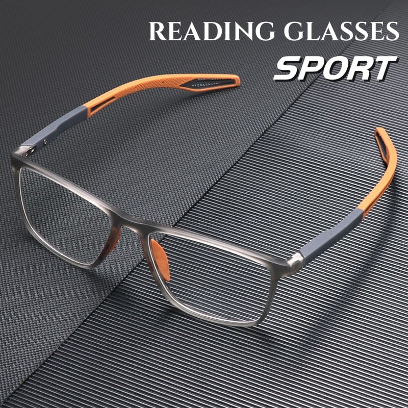 Ultralight Multifocal Reading Glasses in Polycarbonate | Near, Mid and Far Vision Through One Lens | Eight Strengths, Three Colors