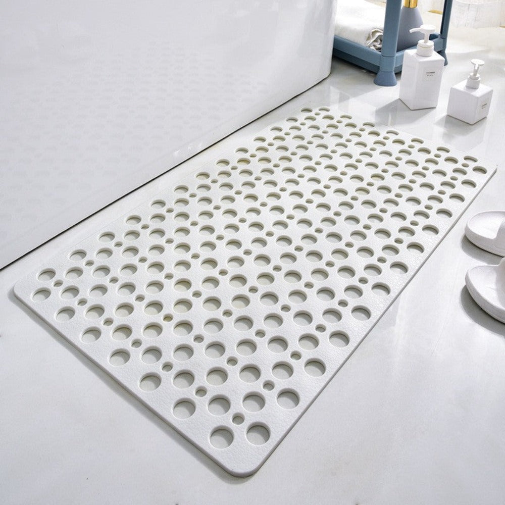 Secure Non-Slip Shower Mat | Antibacterial, Easy-to-Clean Surface | Stable Footing for Showers and Bathtubs